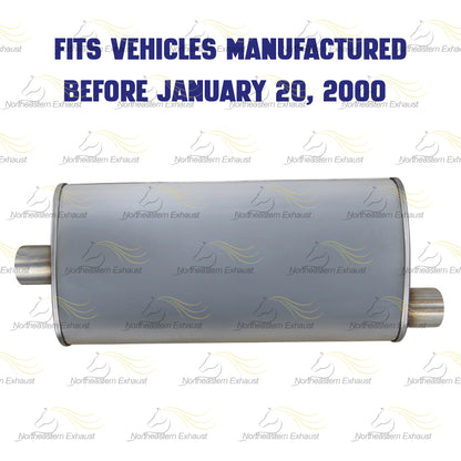 1996-2000 Jeep Cherokee 2.5L | 1996-1999 Jeep Cherokee 4.0L Exhaust Muffler