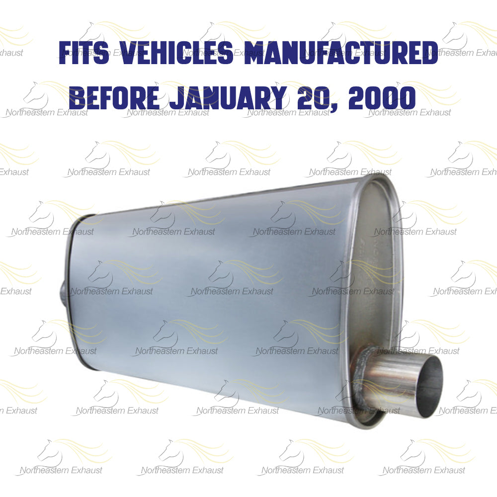 1996-2000 Jeep Cherokee 2.5L | 1996-1999 Jeep Cherokee 4.0L Exhaust Muffler