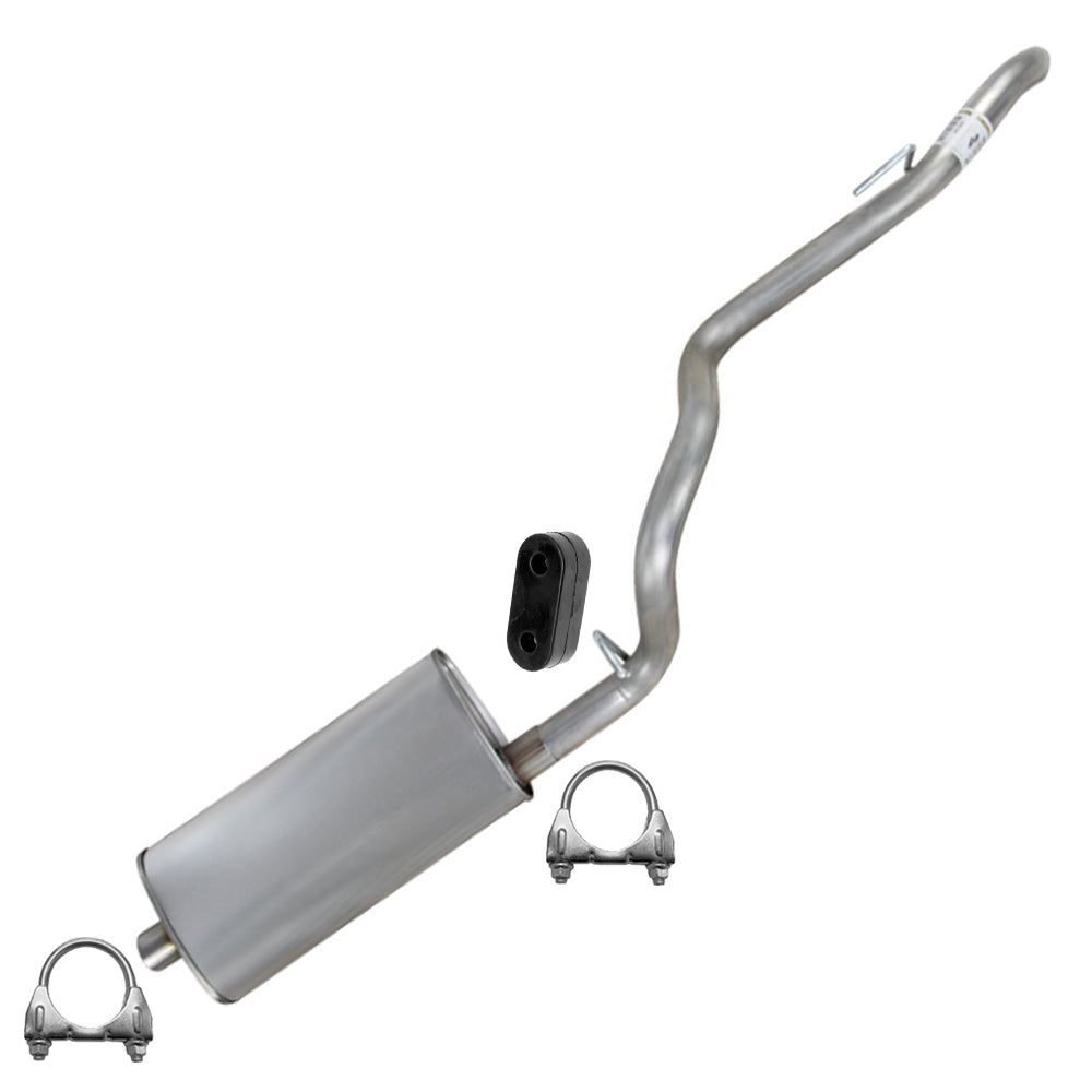 1996-1999 Jeep Cherokee 4.0L/2.5L Exhaust Muffler and Tail Pipe