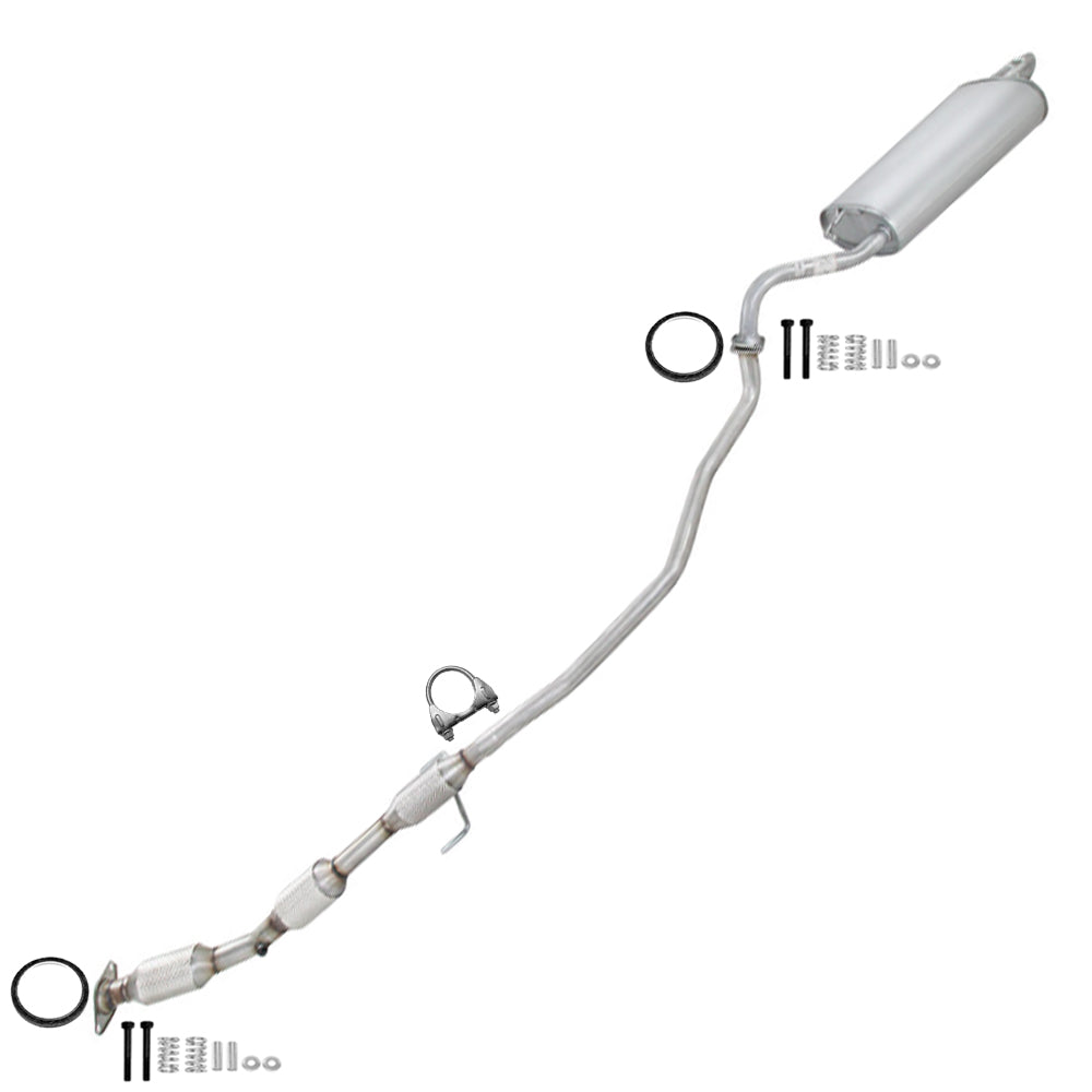 2014-2019 Toyota Corolla 1.8L Catalytic Converter and Muffler Exhaust System Kit