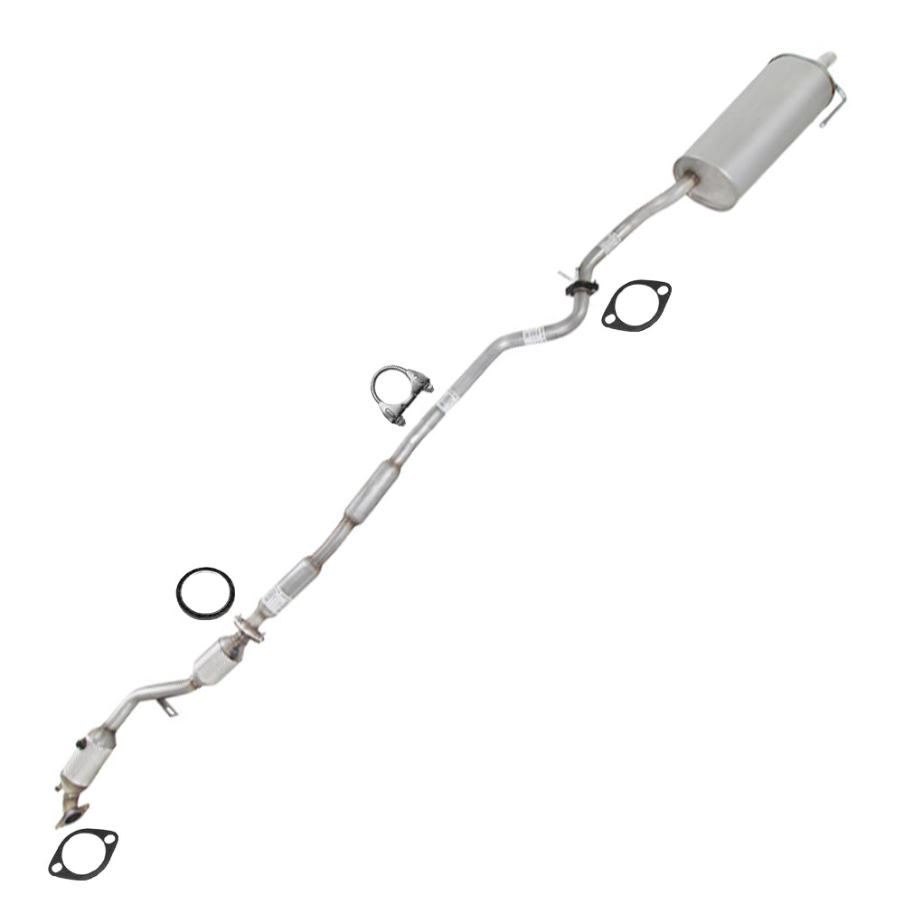 2000-2004 Subaru Legacy 2.5L Catalytic, Resonator and Muffler Exhaust System - For Wagon