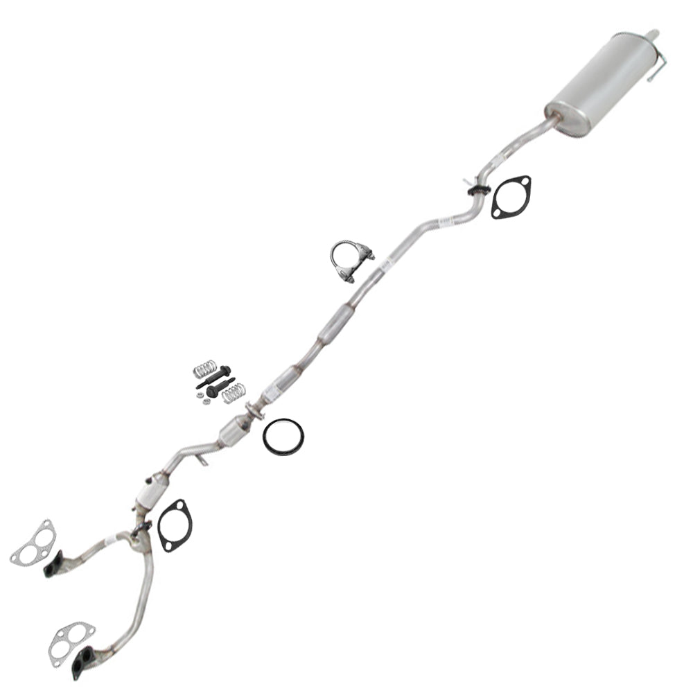 2000 Subaru Outback 2.5L Complete Exhaust System with Catalytic - For Wagon (54319)