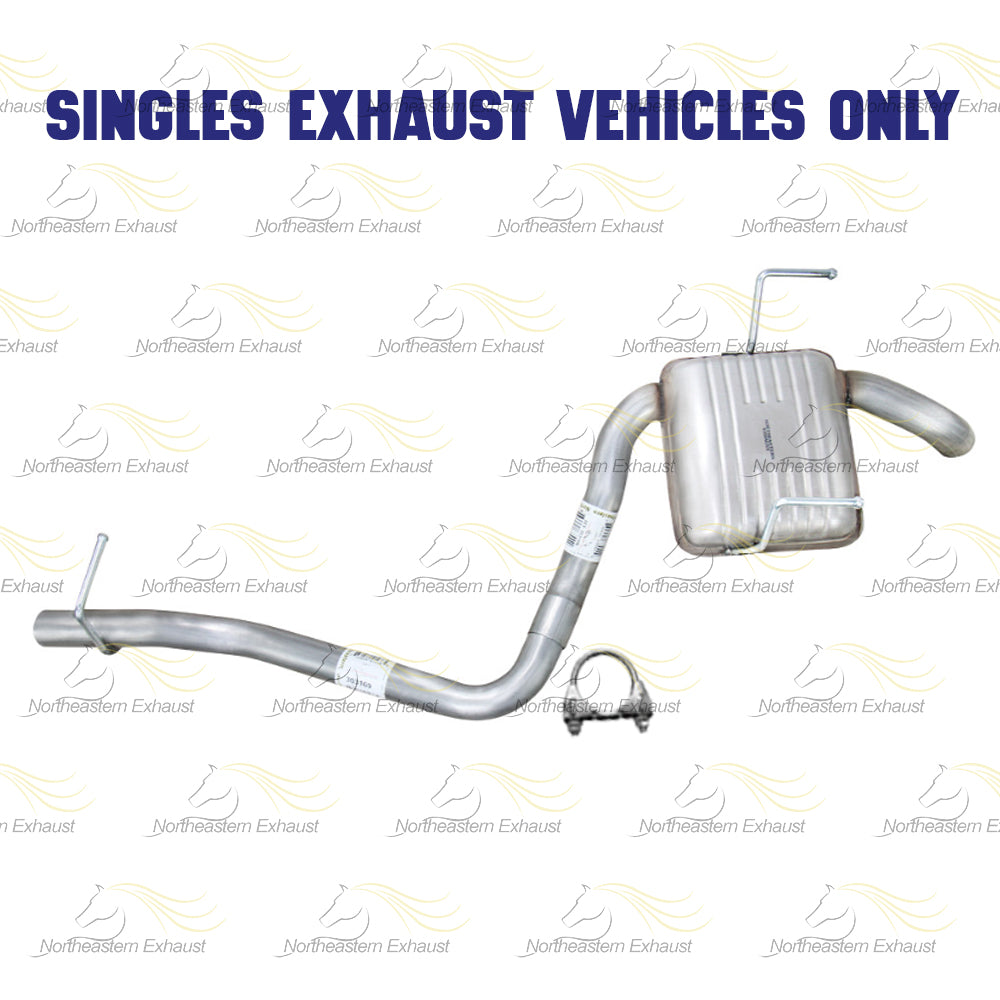 Extension and Resonator Pipe for 2009-2017 Chevrolet Traverse and 2007-2010 Saturn Outlook 3.6L