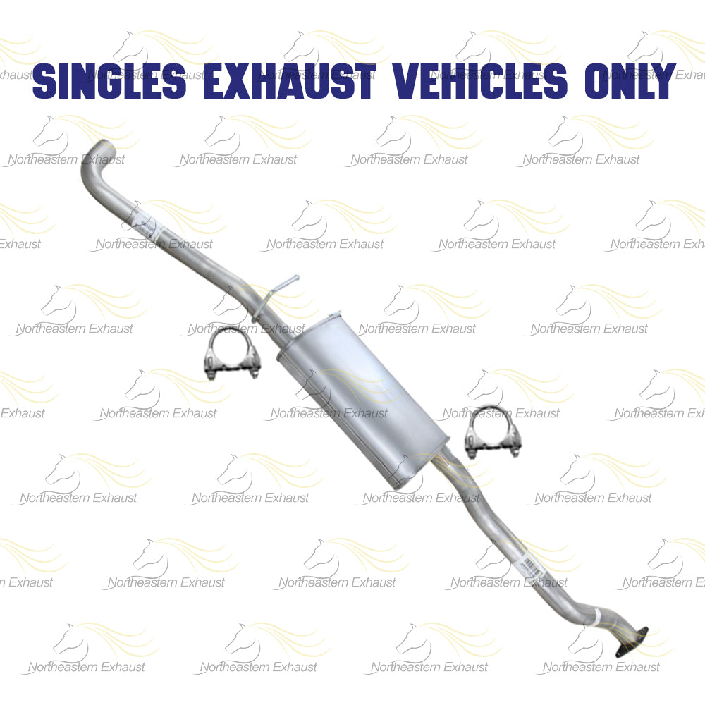 2009-2017 Chevrolet Traverse | 2009-2010 Saturn Outlook | 2015-2016 GMC Acadia 3.6L Exhaust Pipes and Muffler