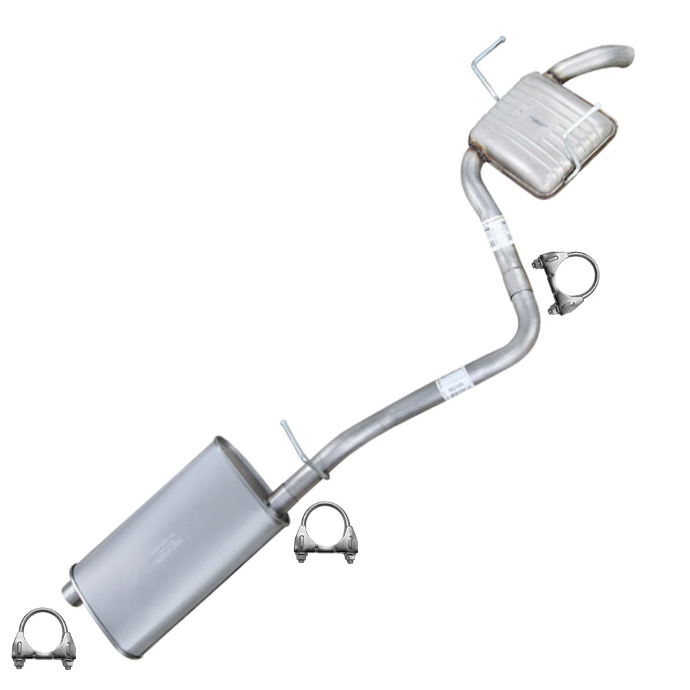 2015-2016 GMC Acadia 3.6L Muffler, Extension and Resonator Pipe Exhaust System