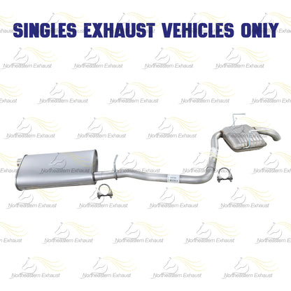 2015-2016 GMC Acadia 3.6L Muffler, Extension and Resonator Pipe Exhaust System