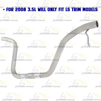 Exhaust Intermediate Pipe for Chevrolet Malibu 2008-2012 2.4L | 2008-2010 3.5L