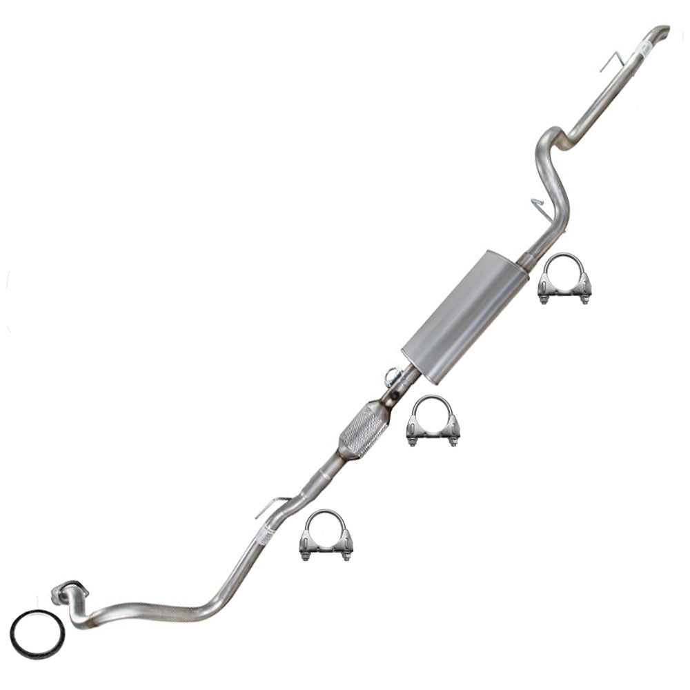 1996-1999 Jeep Cherokee 4.0L Complete Exhaust System Kit with EPA-Approved