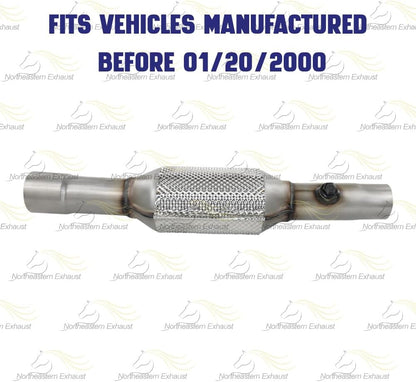 Catalytic Converter for 1996-2000 Cherokee 2.5L 4.0L and 1996-1998 Grand Cherokee 4.0L 5.2L 5.9L