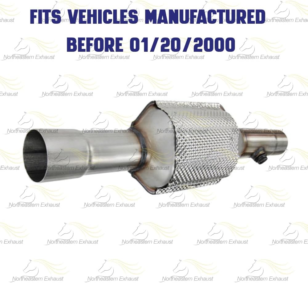 Catalytic Converter for 1996-2000 Cherokee 2.5L 4.0L and 1996-1998 Grand Cherokee 4.0L 5.2L 5.9L