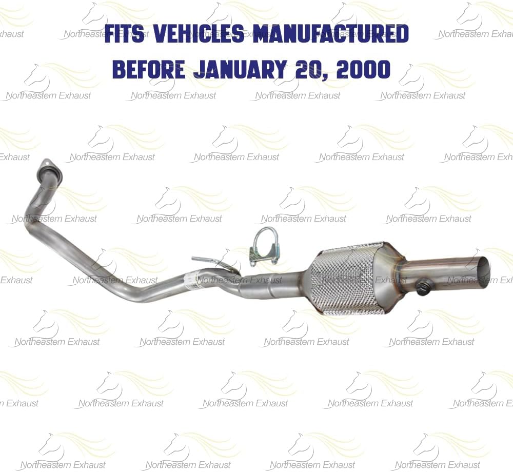 1996-1999 Jeep Cherokee 4.0L Catalytic Converter and Front Pipe System Kit