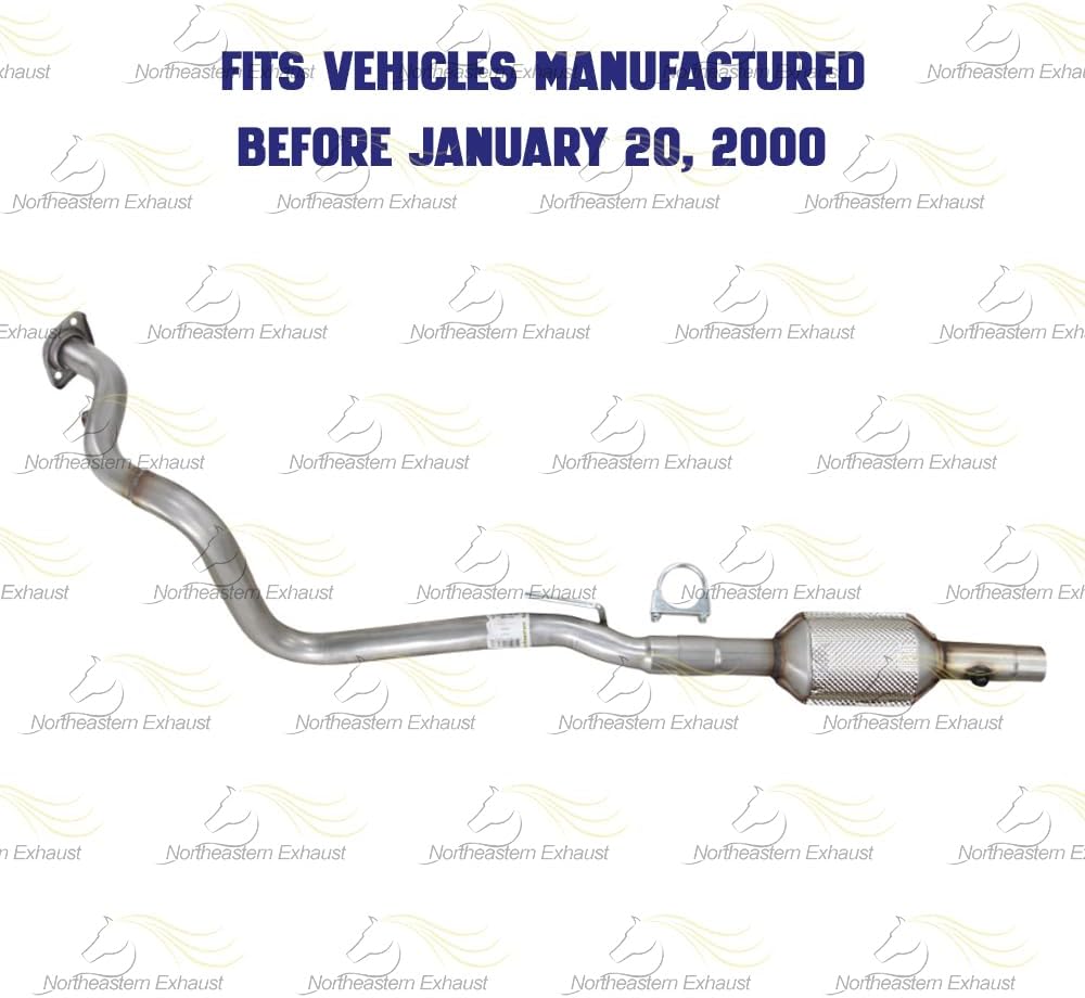 1996-1999 Jeep Cherokee 4.0L Catalytic Converter and Front Pipe System Kit