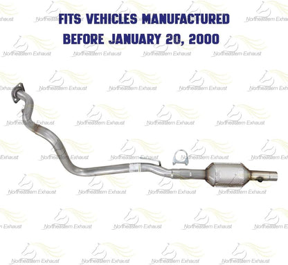 1996-1999 Jeep Cherokee 4.0L Catalytic Converter and Front Pipe System Kit
