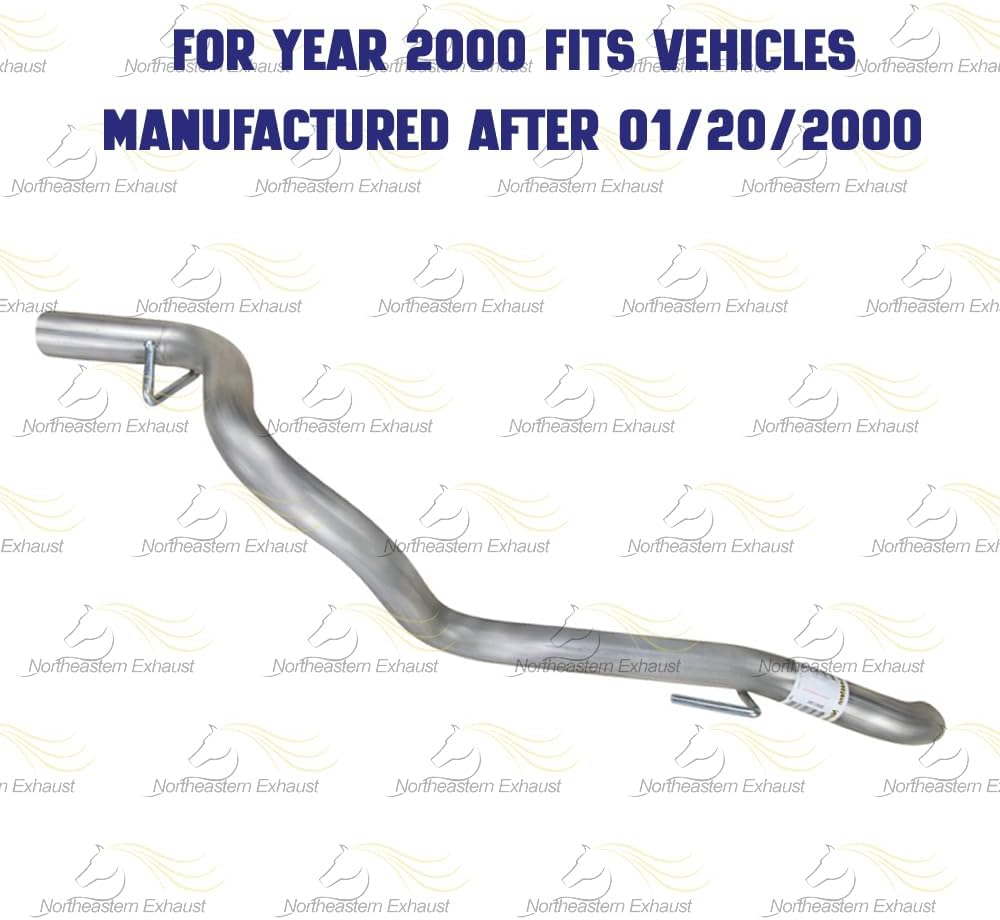Exhaust Tail Pipe for 1996-1999 Cherokee 2.5L and 1996-2001 Cherokee 4.0L