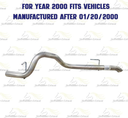 Exhaust Tail Pipe for 1996-1999 Cherokee 2.5L and 1996-2001 Cherokee 4.0L