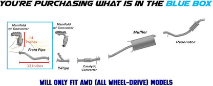 2011-2016 Toyota Sienna 3.5L Manifold Catalytic and Front Pipe Exhaust System