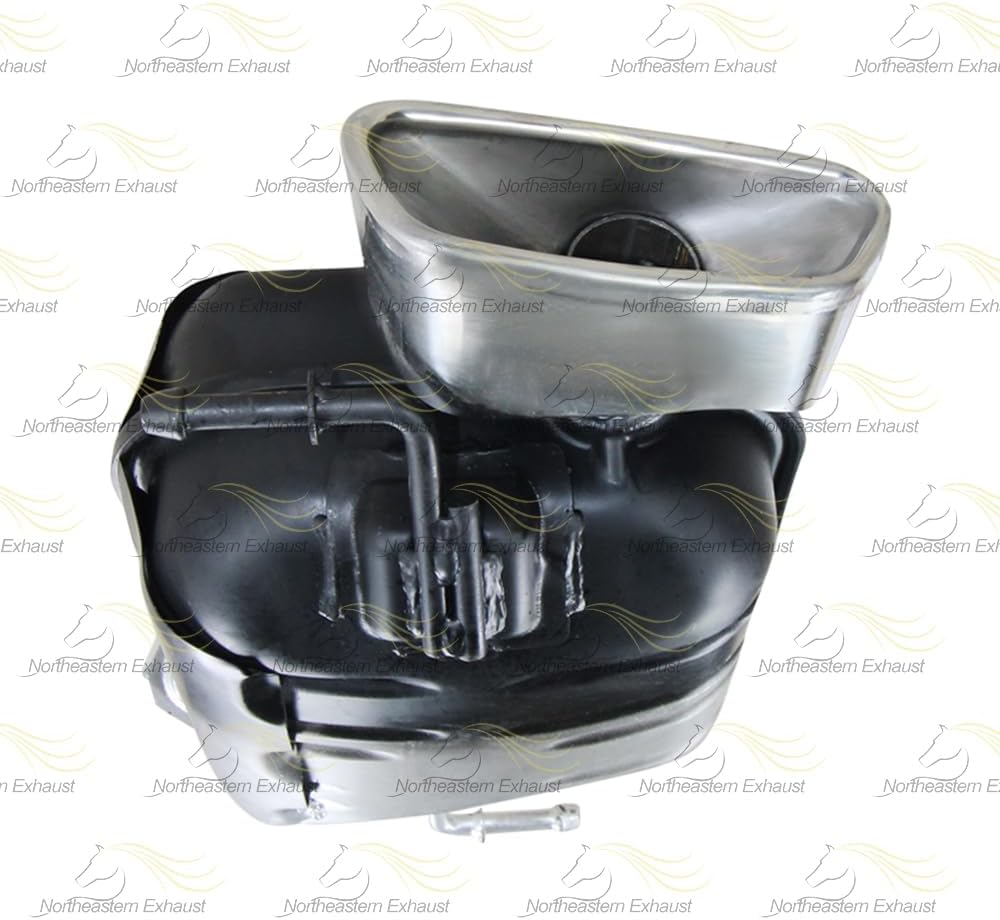 Driver-Side Muffler for 2007 Mazda CX-9 3.5L and 2008-2012 Mazda CX-9 3.7L