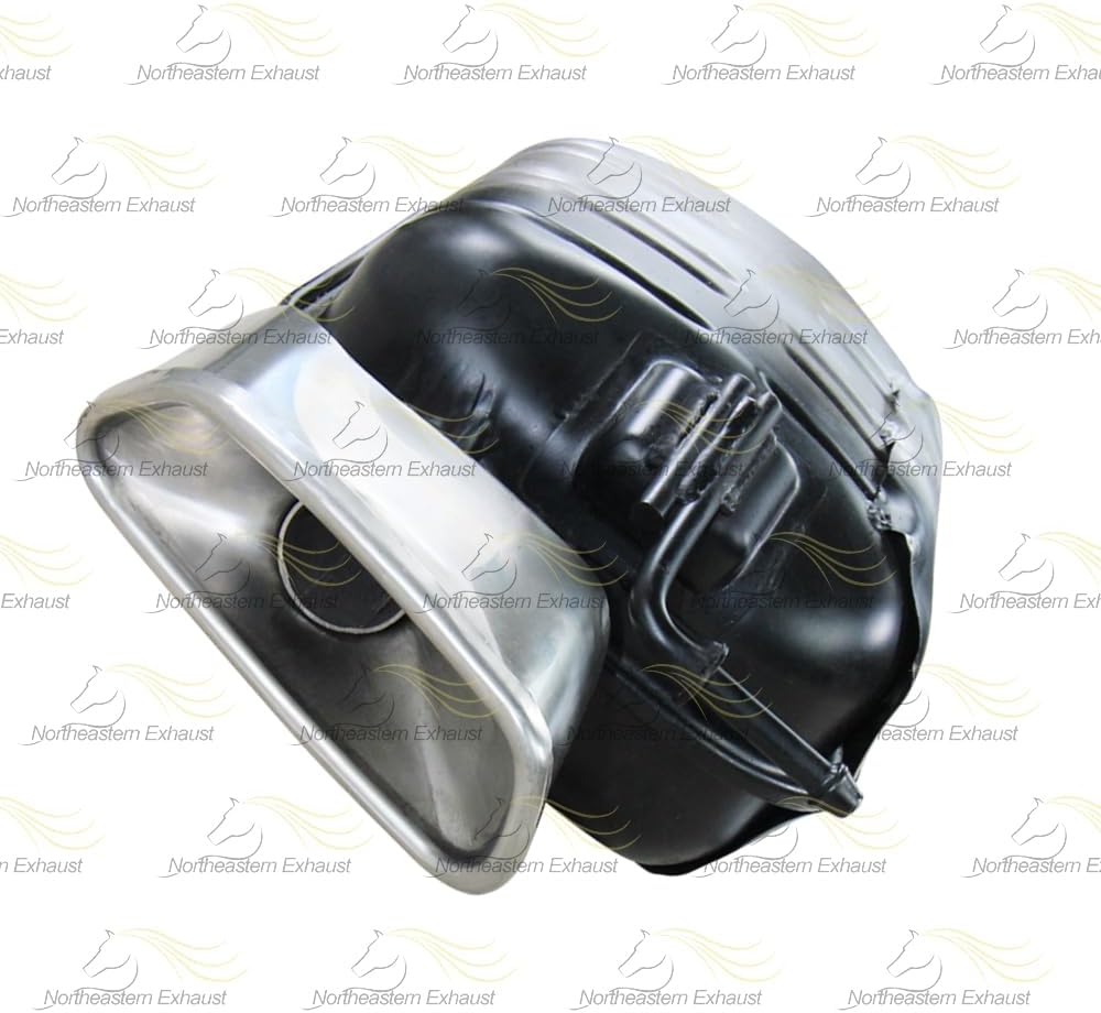 Passenger-Side Muffler for 2007 Mazda CX-9 3.5L and 2008-2012 Mazda CX-9 3.7L
