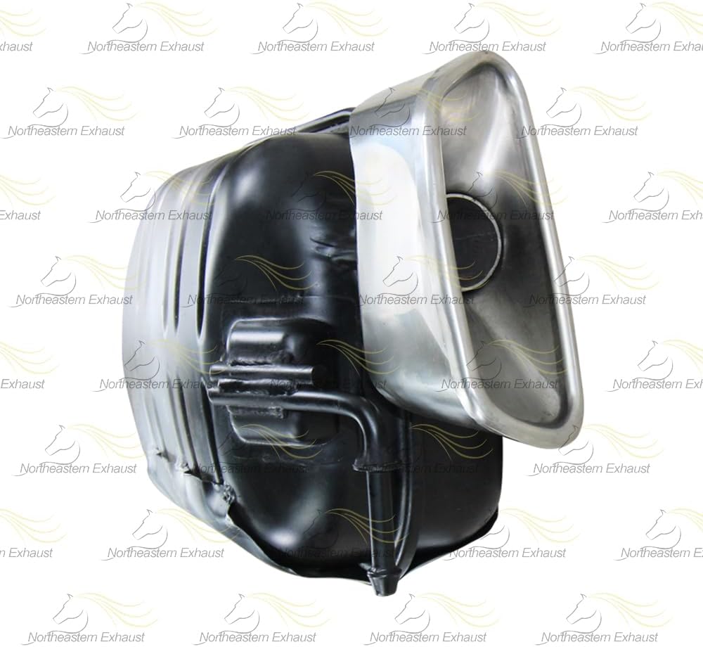 Passenger-Side Muffler for 2007 Mazda CX-9 3.5L and 2008-2012 Mazda CX-9 3.7L