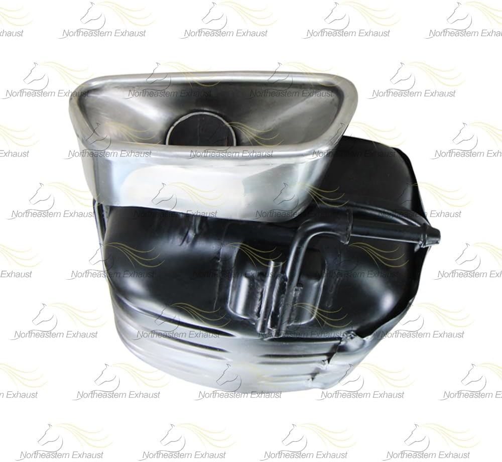Passenger-Side Muffler for 2007 Mazda CX-9 3.5L and 2008-2012 Mazda CX-9 3.7L