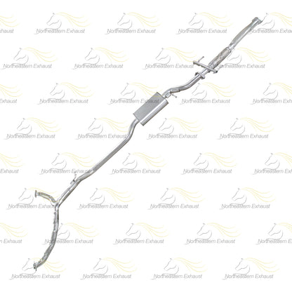 2009-2012 Mazda CX-9 3.7L Flex Pipe and Muffler Assembly Exhaust System