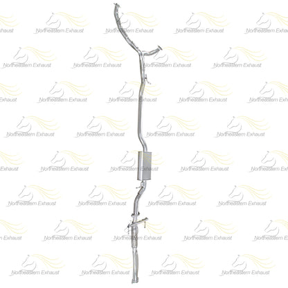 2009-2012 Mazda CX-9 3.7L Flex Pipe and Muffler Assembly Exhaust System