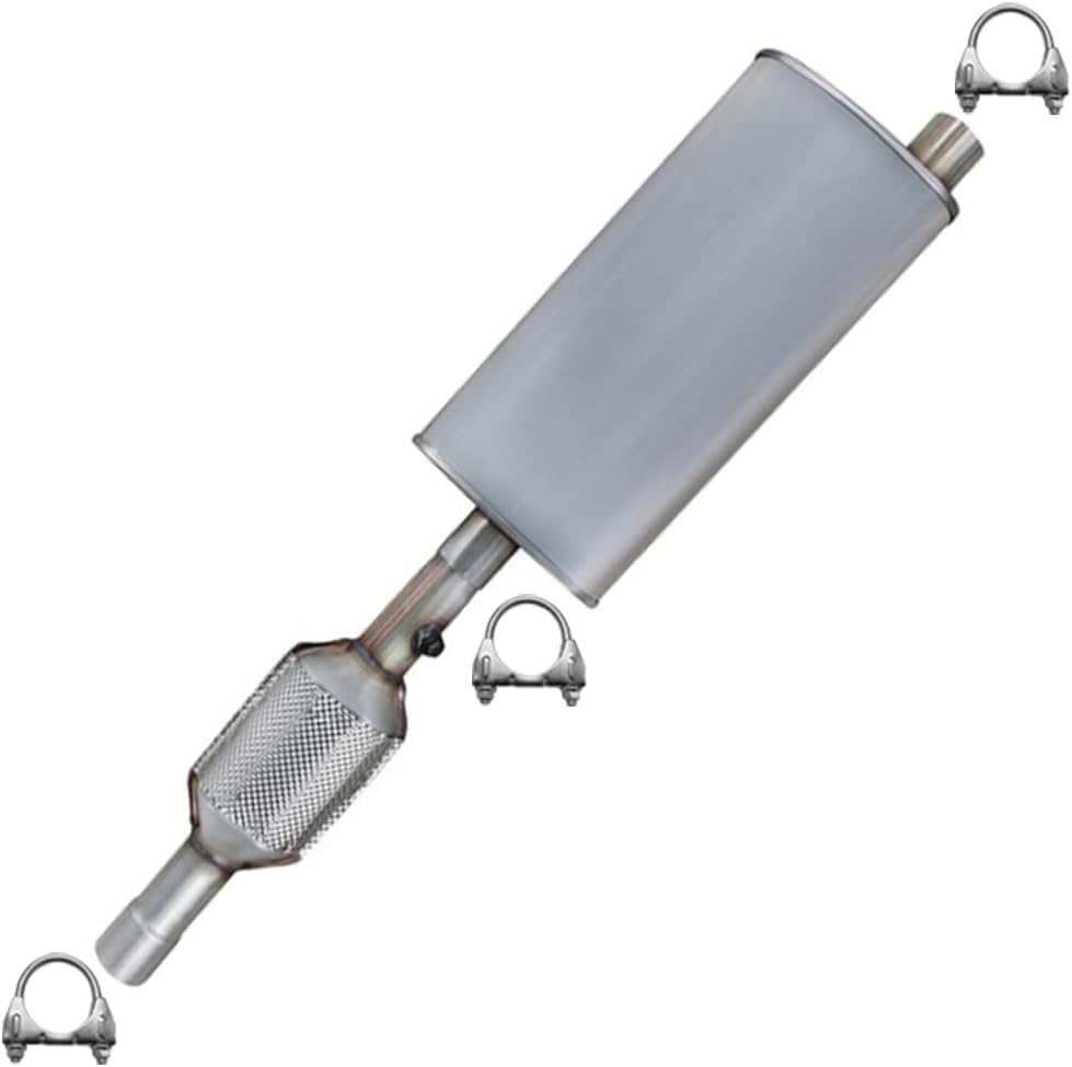1996-1999 Jeep Cherokee 2.5L 4.0L Catalytic Converter and Muffler Exhaust System