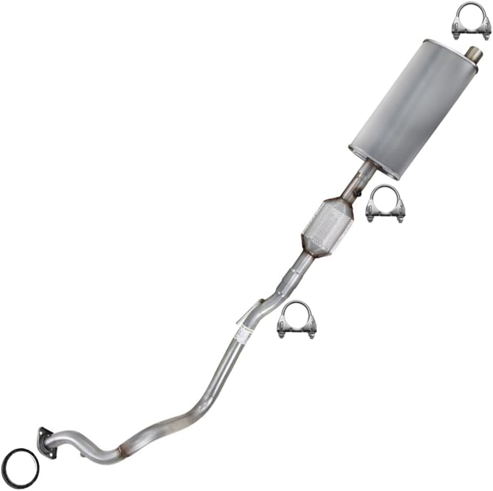 1996-1999 Jeep Cherokee 4.0L Catalytic Muffler and Front Pipe Exhaust System