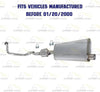 1996-1999 Jeep Cherokee 4.0L Catalytic Muffler and Front Pipe Exhaust System