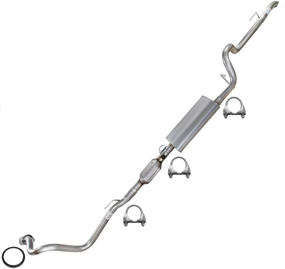 1996-1999 Jeep Cherokee 4.0L Complete Exhaust System with EPA Approved Catalytic