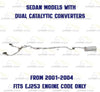 2000-2004 Subaru Outback 2.5L Complete Exhaust System w/ EPA Approved Catalytic