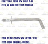 Exhaust Pipe for 1999-2006 Volkswagen Beetle & Golf and 1999-2005 Jetta 1.9L
