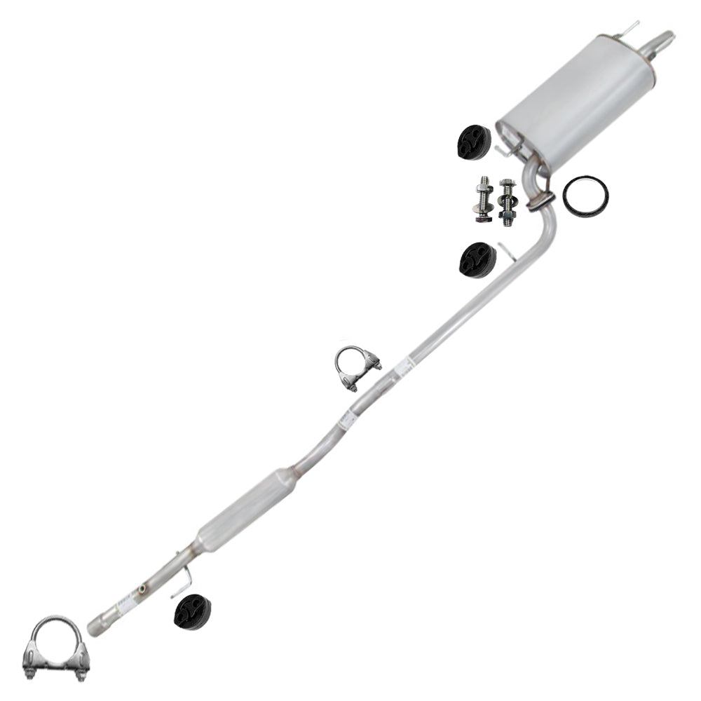 2000-2004 Toyota Avalon 3.0L Resonator Pipe and Muffler Exhaust