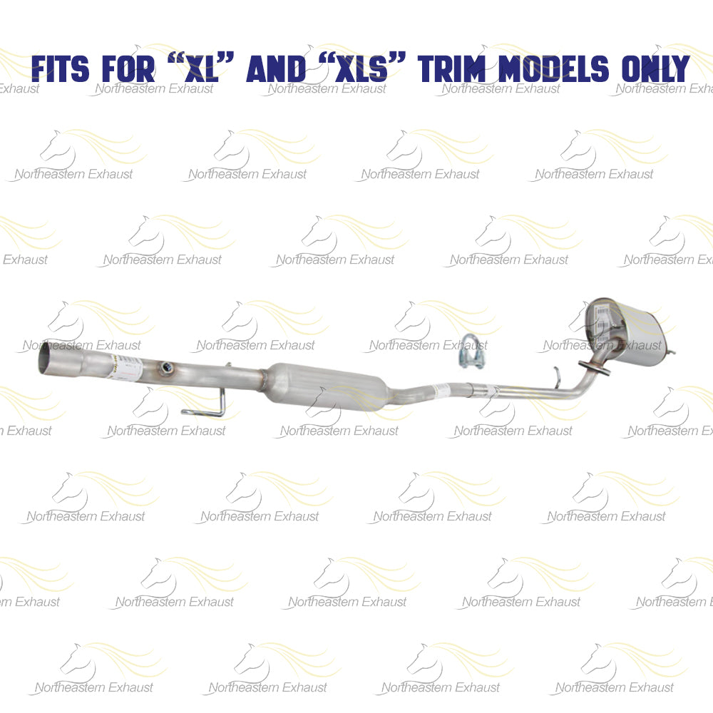 2000-2004 Toyota Avalon 3.0L Resonator Pipe and Muffler Exhaust