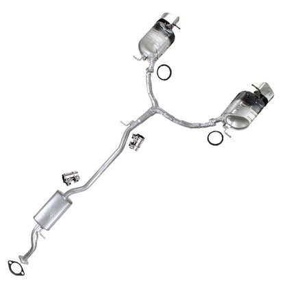 2009-2012 Mazda CX-9 3.7L Exhaust Mufflers Assembly Exhaust System