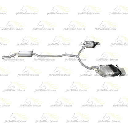 2009-2012 Mazda CX-9 3.7L Exhaust Mufflers Assembly Exhaust System