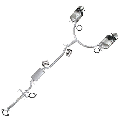 2009-2012 Mazda CX-9 3.7L Flex Pipe and Mufflers Assembly Exhaust System