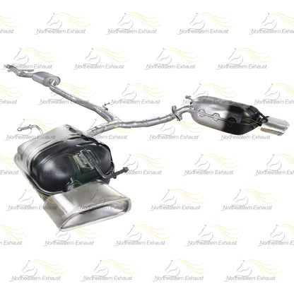 2009-2012 Mazda CX-9 3.7L Flex Pipe and Mufflers Assembly Exhaust System