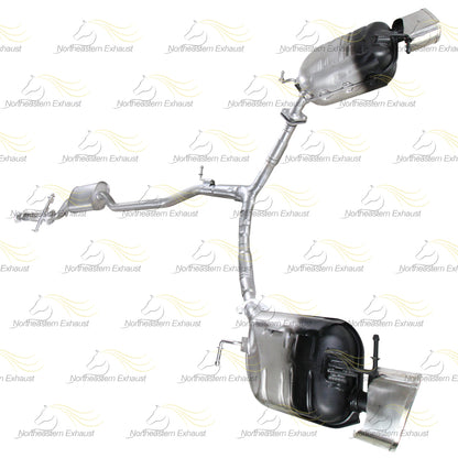 2009-2012 Mazda CX-9 3.7L Flex Pipe and Mufflers Assembly Exhaust System