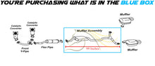 2009-2012 Mazda CX-9 3.7L Exhaust Muffler Assembly