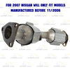 Passenger-Side Catalytic for 2003-2007 Infiniti G35 and Nissan 350Z 3.5L