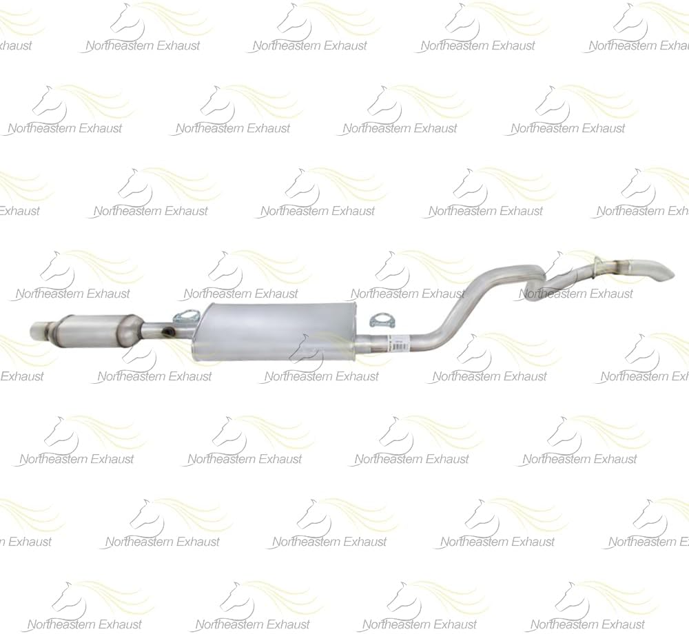 1996-1998 Jeep Grand Cherokee 4.0L 5.2L Catalytic Converter Muffler and Tail Pipe Exhaust System