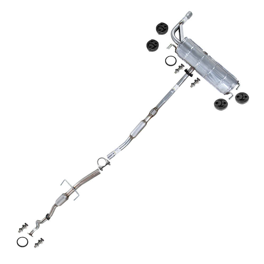 2004-2005 Toyota RAV4 2.4L Catalytic, Resonator and Muffler Exhaust System
