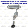 2003-2007 Infiniti G35 3.5L Resonator Rear Muffler Kit