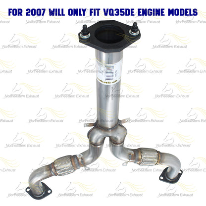 2003-2006 Nissan 350Z | 2003-2007 Infiniti G35 | 2006-2008 Infiniti M35 3.5L Exhaust Flex Y-Pipe