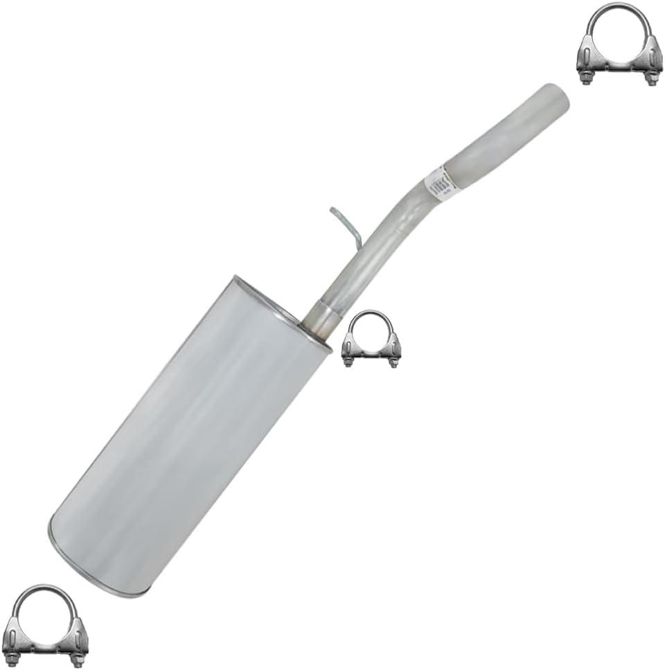 Exhaust Muffler and Extension Pipe for 2002-2005 Ford Explorer and Mercury Mountaineer 4.0L 4.6L