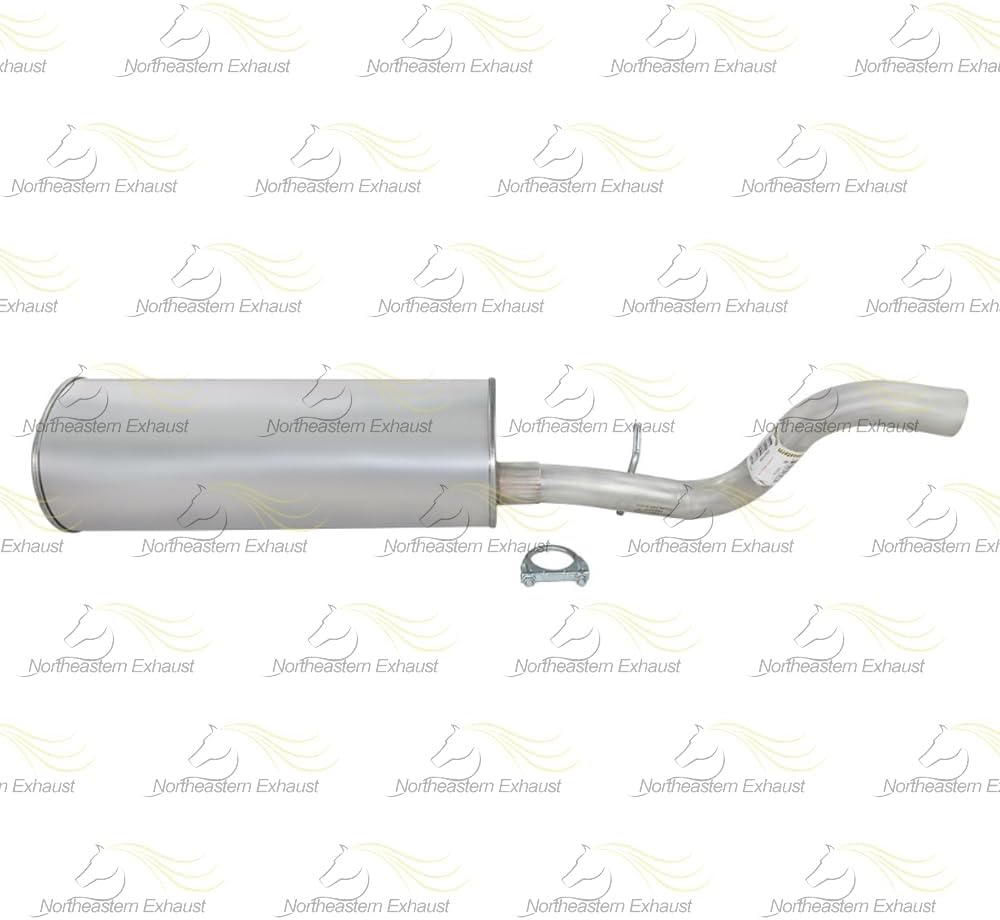 Exhaust Muffler and Extension Pipe for 2002-2005 Ford Explorer and Mercury Mountaineer 4.0L 4.6L