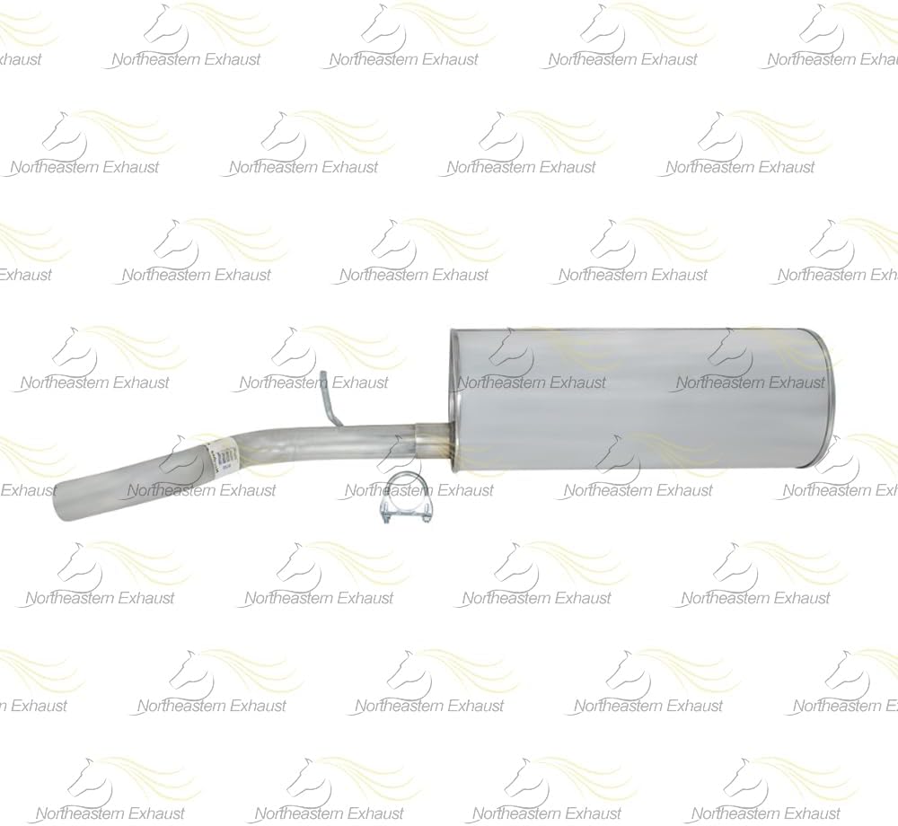Exhaust Muffler and Extension Pipe for 2002-2005 Ford Explorer and Mercury Mountaineer 4.0L 4.6L