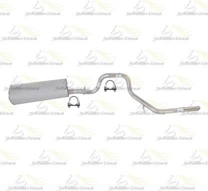 Muffler, Extension and Tail Pipe for 2002-2005 Ford Explorer and Mercury Mountaineer 4.0L 4.6L