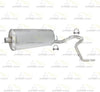 Muffler, Extension and Tail Pipe for 2002-2005 Ford Explorer and Mercury Mountaineer 4.0L 4.6L